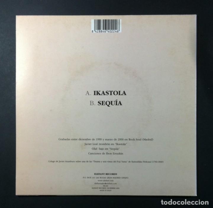 Discos de vinilo: IBON ERRAZKIN - Ikastola / Sequia - SINGLE 2001 - ELEFANT - Foto 2