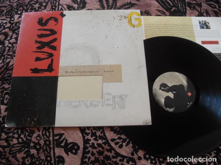 Discos de vinilo: HERBERT GR&Ouml;NEMEYER LP. LUXUS. MADE IN GERMANY. 1990 - Foto 1