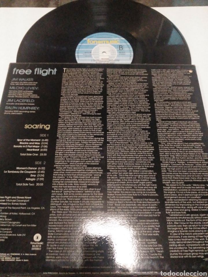 Discos de vinilo: Free flight - Foto 2