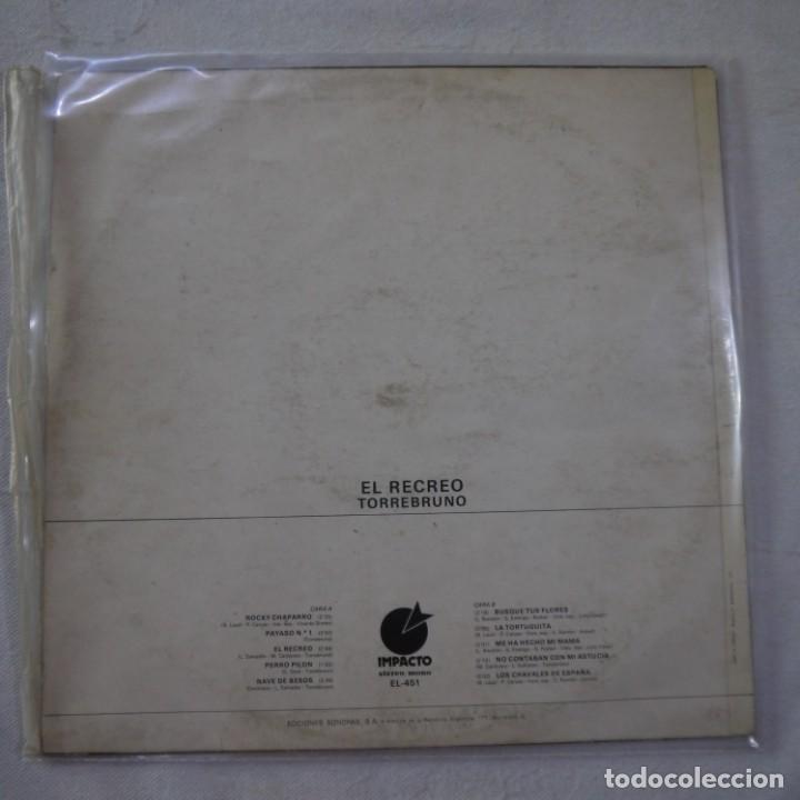 Discos de vinilo: TORREBRUNO - EL RECREO - LP 1977 - Foto 3