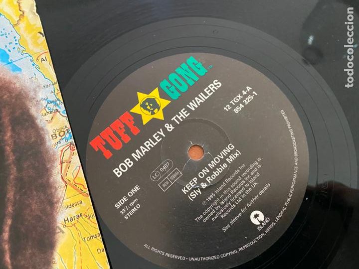 Discos de vinilo: BOB MARLEY (KEEP ON MOVING) MAXI (B-29) - Foto 2