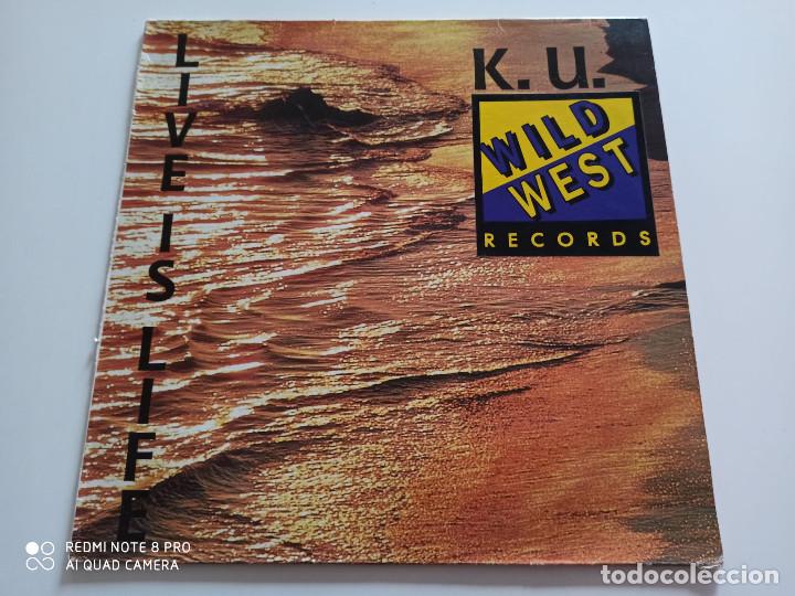 Discos de vinilo: K.U. - Live Is Life (12&rdquo;) - Foto 1
