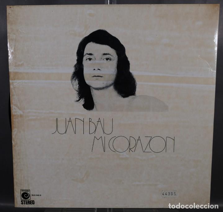 Discos de vinilo: Disco de vinilo LP Juan Bau Mi coraz&oacute;n - Foto 2