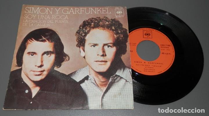 Discos de vinilo: UN VINILLO SINGLE DE LA BANDA SIMON & GARFUNKEL - Foto 1