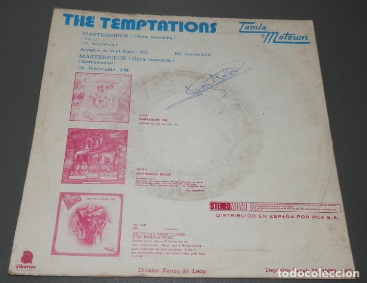 Discos de vinilo: UN VINILLO SINGLE DE LA BANDA THE TEMPTATIONS - Foto 2