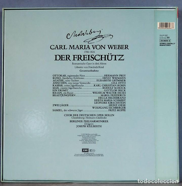 Discos de vinilo: CAJA LP. WEBER. Der Freisch&uuml;tz - Foto 2