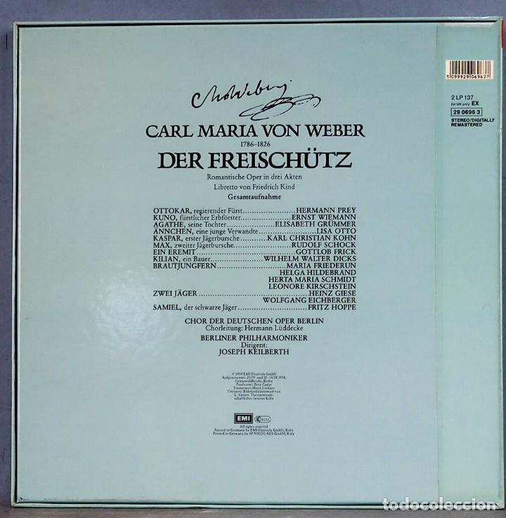 Discos de vinilo: CAJA LP. WEBER. Der Freisch&uuml;tz - Foto 3