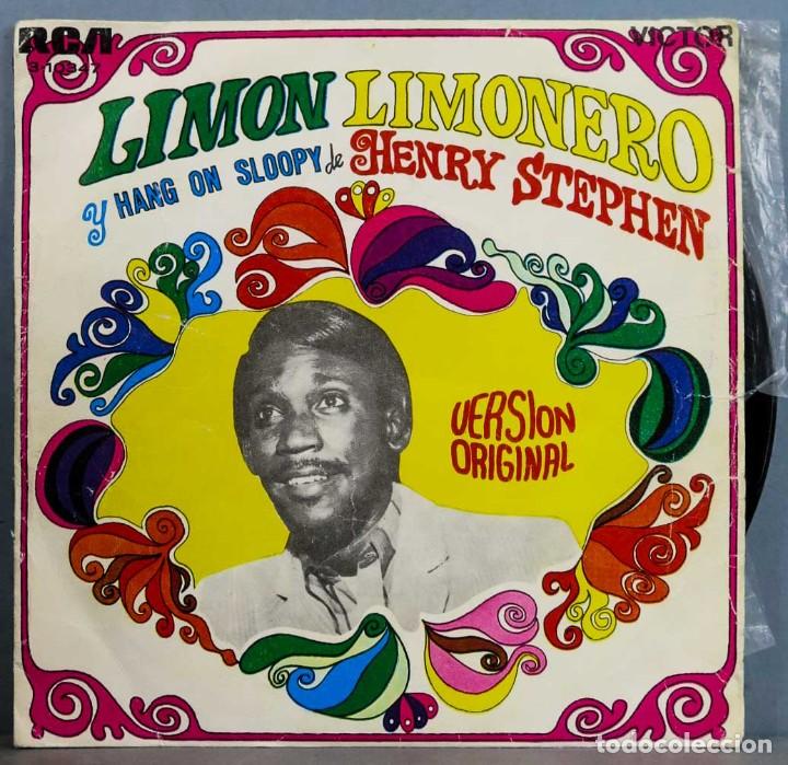 Discos de vinilo: SINGLE. HENRY STEPHEN. LIMON LIMONERO - Foto 1
