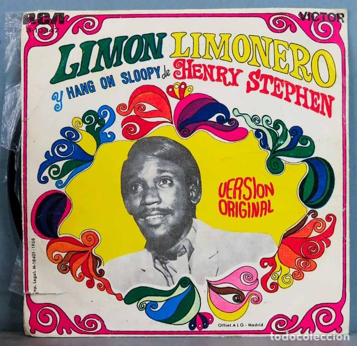 Discos de vinilo: SINGLE. HENRY STEPHEN. LIMON LIMONERO - Foto 2
