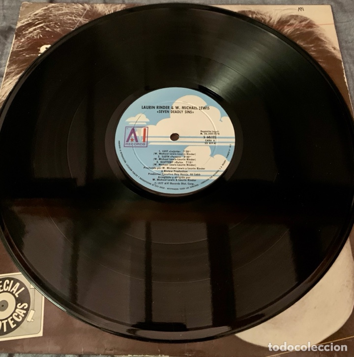 Discos de vinilo: RINDER & LEWIS Seven deadly sins - Foto 3