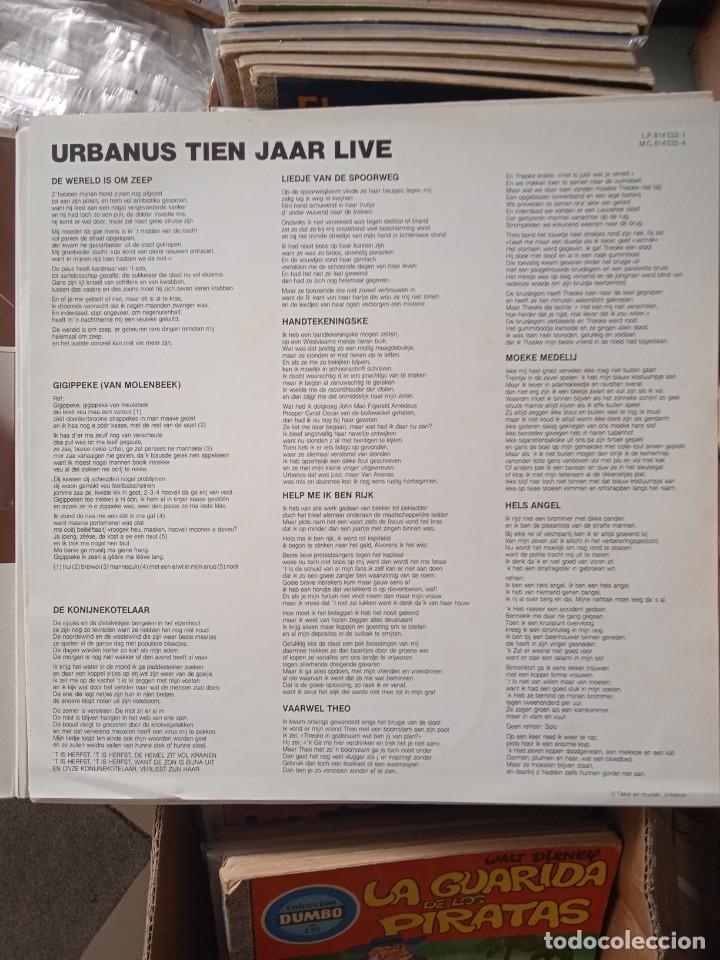 Discos de vinilo: URBANUS TIER JAAR LIVE TRIPLE DISCO - Foto 3