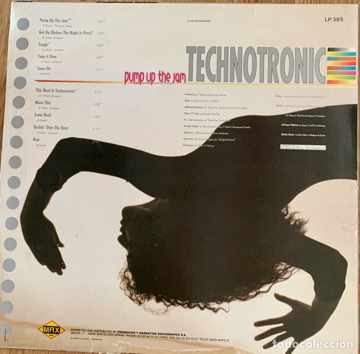 Discos de vinilo: TECHNOTRONIC LP Y MAXI - Foto 2