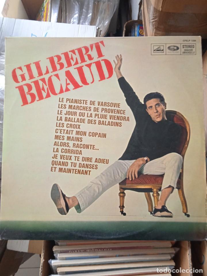 Discos de vinilo: GILBERT BECAUD - Foto 1