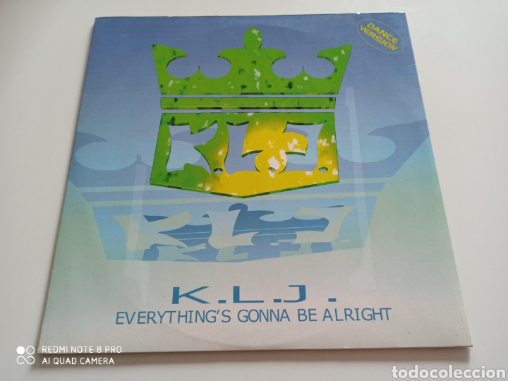 Discos de vinilo: K.L.J. - Everythings Gonna Be Alright (12&rdquo;) - Foto 1