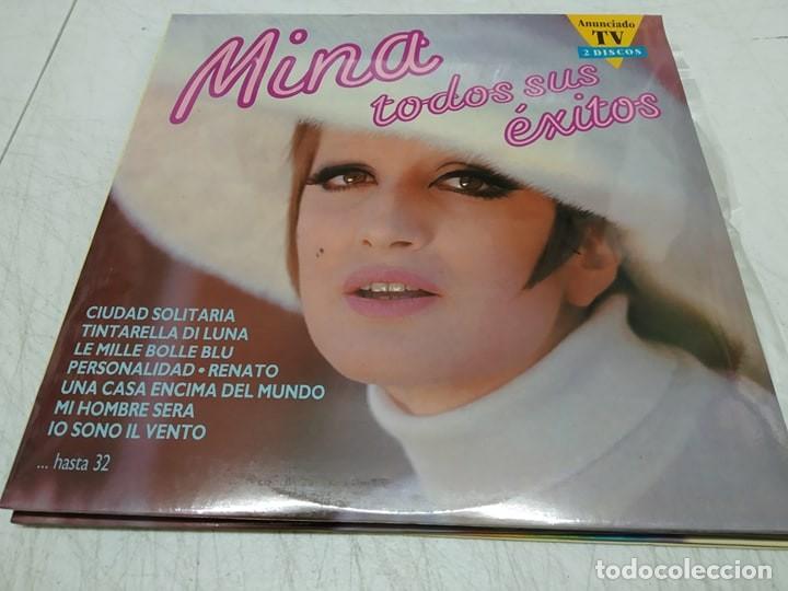 Discos de vinilo: Mina- Todos Sus &Eacute;xitos -DOBLE LP - Foto 1
