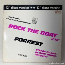 Discos de vinilo: LP - VINILO FORREST - ROCK THE BOAT- ALEMANIA - AÑO 1982. Lote 263782740