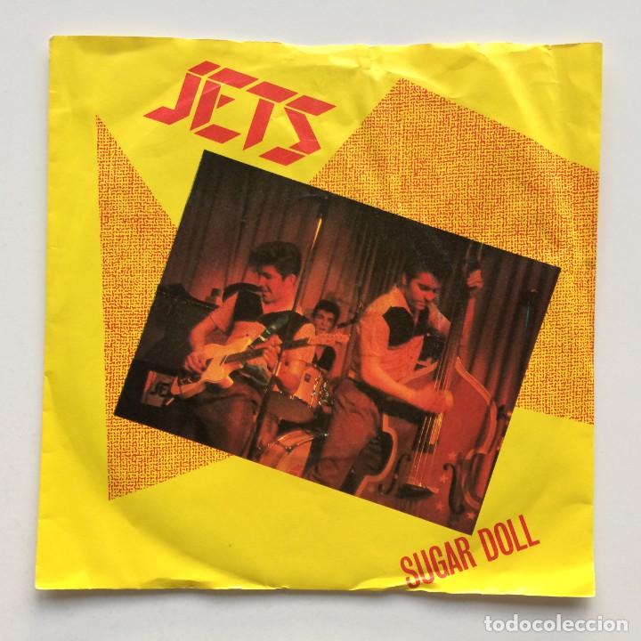 Discos de vinilo: Jets &lrm;&ndash; Sugar Doll / Love Bug UK,1981 EMI - Foto 1