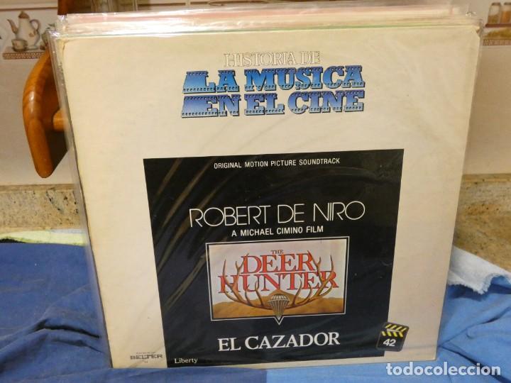 Discos de vinilo: LP BSO OST DE LA PELI DE ROBERT DE NIRO THE DEER HUNTER EL CAZADOR BUEN ESTADO
