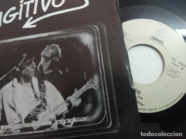 Discos de vinilo: FUGITIVOS/LA GRAN MENTIRA/SINGLE. - Foto 2