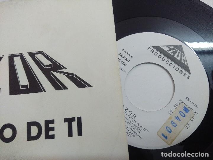 Discos de vinilo: AZOR/DENTRO DE TI/SINGLE PROMOCIONAL. - Foto 2