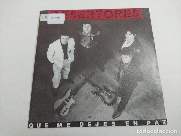 Discos de vinilo: DESERTORES/QUE ME DEJES EN PAZ/SINGLE PROMOCIONAL.