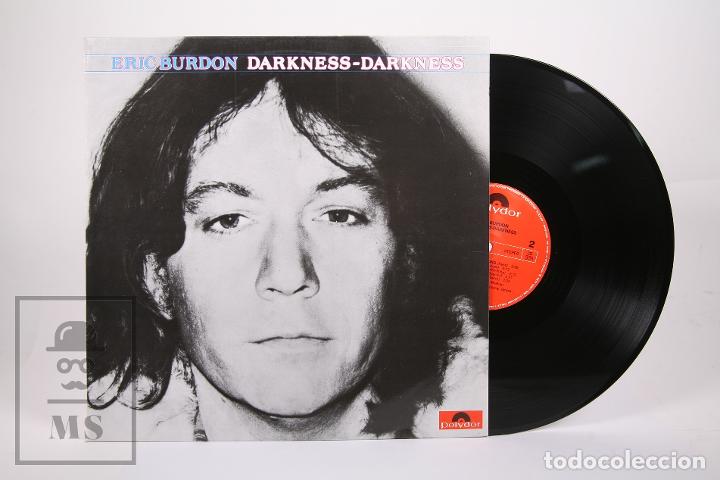 Discos de vinilo: Disco LP de Vinilo - Eric Burdon / Darkness - Polydor - A&ntilde;o 1980 - Foto 2
