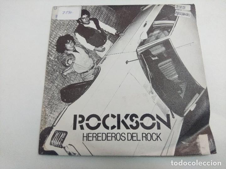 Discos de vinilo: ROCKSON/HEREDEROS DEL ROCK/SINGLE. - Foto 1