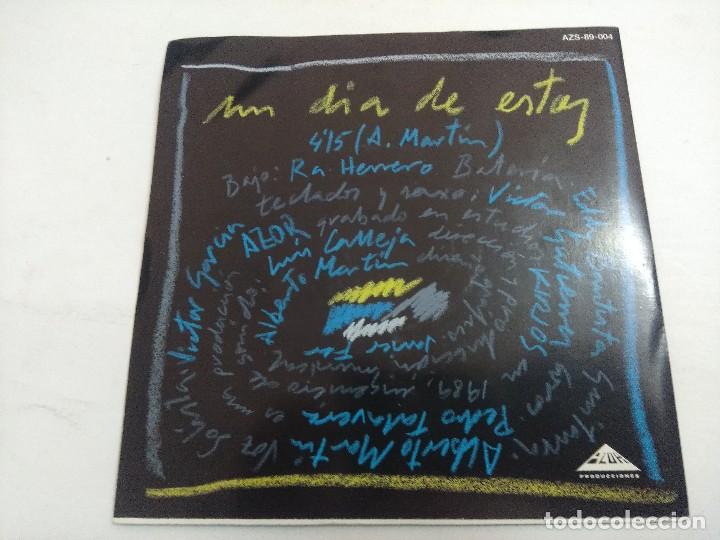 Discos de vinilo: AZOR/UN DIA DE ESTOS/SINGLE PROMOCIONAL. - Foto 3