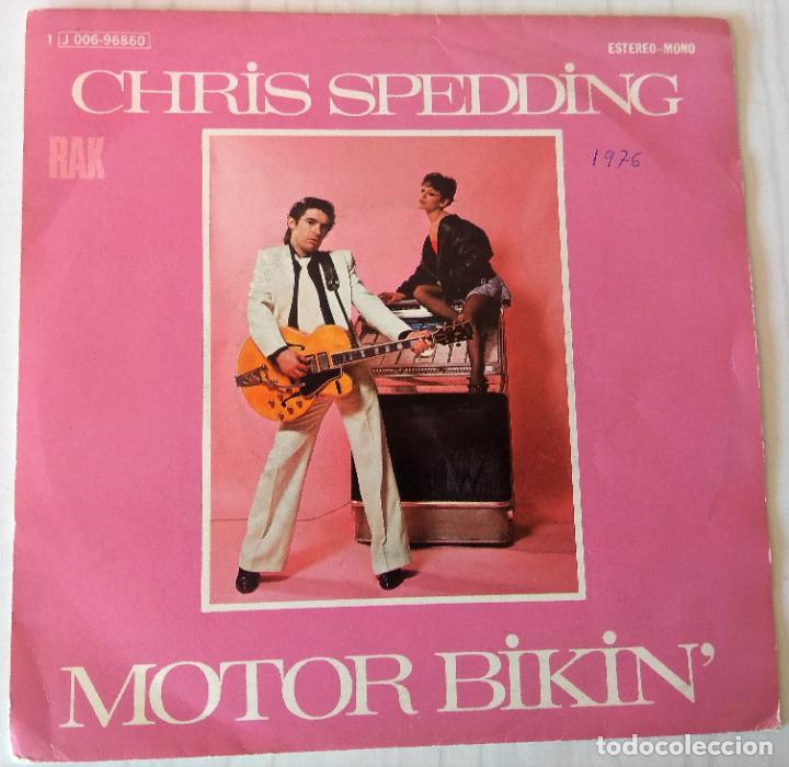 Discos de vinilo: CHRIS SPEDDING - MOTOR BIKIN RAK - 1976 - Foto 1