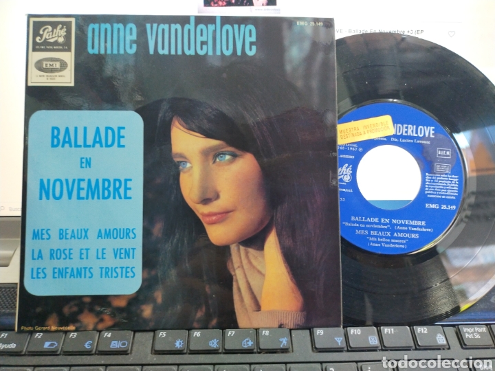 Dischi in vinile: Anne vanderlove EP ballade en novembre + 3 Espa&ntilde;a 1967 en perfecto estado
