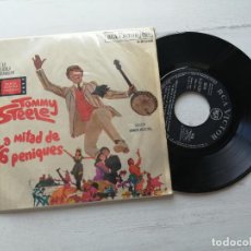 Discos de vinilo: TOMMY STEELE ‎– B.S.O. LA MITAD DE 6 PENIQUES EP 1968 SPAIN. Lote 264047025