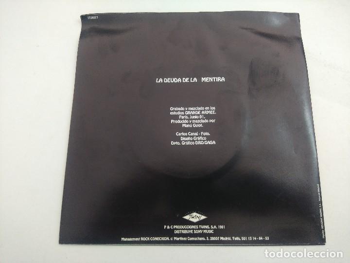 Discos de vinilo: DANZA INVISIBLE/LA DEUDA DE LA MENTIRA/SINGLE. - Foto 3