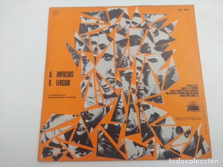 Discos de vinilo: LA GRAN CURVA/IMPULSOS/SINGLE. - Foto 3