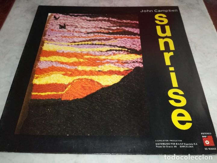 Disques de vinyle: JOHN CAMPBELL-SUNRISE-GATEFOLD-ORIGINAL ESPA&Ntilde;OL 1974