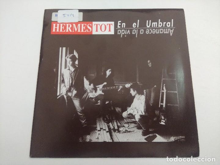 Vinyl-Schallplatten: HERMES TOT/EN EL UMBRAL/SINGLE.
