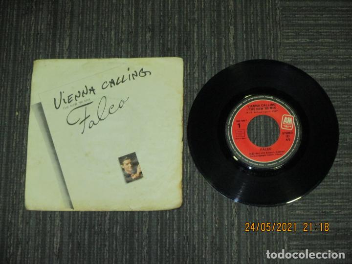 Discos de vinilo: FALCO - VIENNA CALLING - SINGLE - SPAIN - A&M RECORDS - LE - - Foto 1