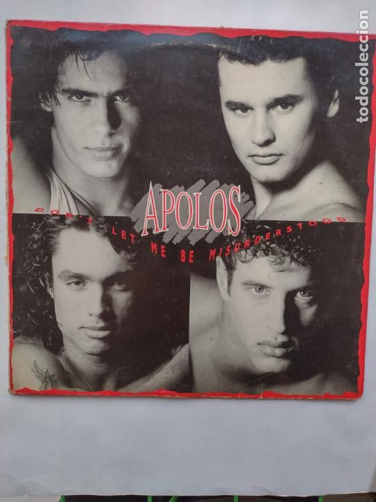 Discos de vinilo: APOLOS DON&acute;T LET ME BE MISUNDERSTOOD . MAXI - 3 VERSIONES 1991 - Foto 1