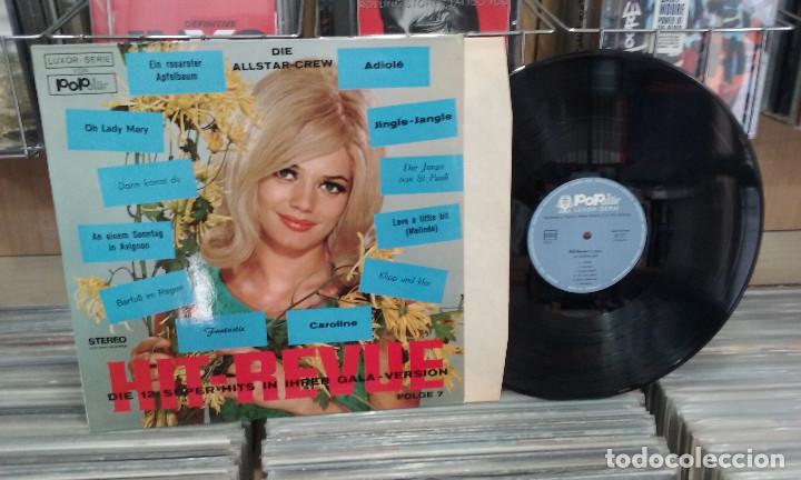 Discos de vinilo: Die Allstar-Crew. Hit Revue. Die 12 Super Hits In Ihrer Gala-Version. Folge 7 , LP