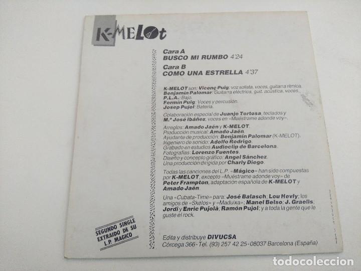 Discos de vinilo: K-MELOT/BUSCO MI RUMBO/SINGLE. - Foto 3