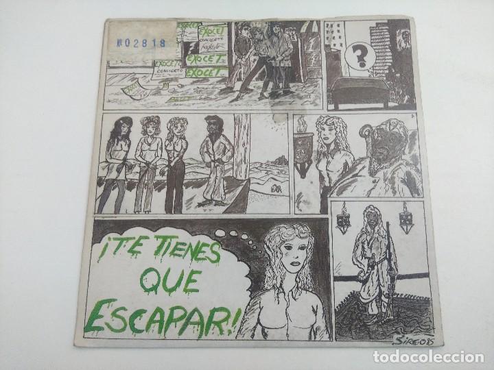 Discos de vinilo: EXOCET/TE TIENES QUE ESCAPAR/SINGLE. - Foto 1
