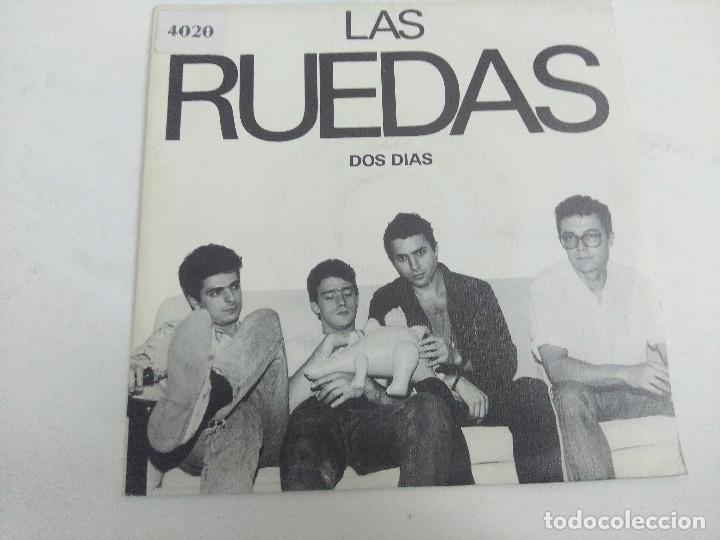 Discos de vinilo: LAS RUEDAS/DOS DIAS/SINGLE PROMOCIONAL. - Foto 1