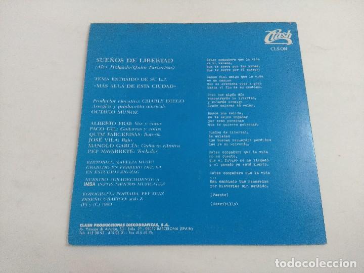Discos de vinilo: 7 MILLAS/SUE&Ntilde;OS DE LIBERTAD/SINGLE PROMOCIONAL. - Foto 3