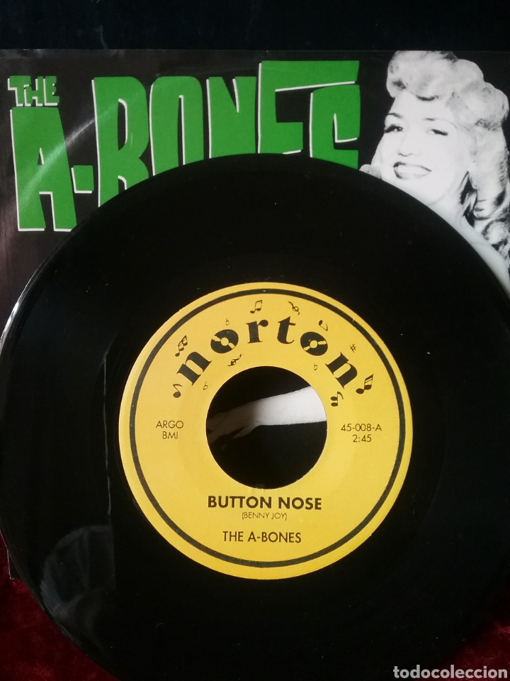 Discos de vinilo: The A- BONES 1991 7&rdquo; NORTON Records - Foto 3