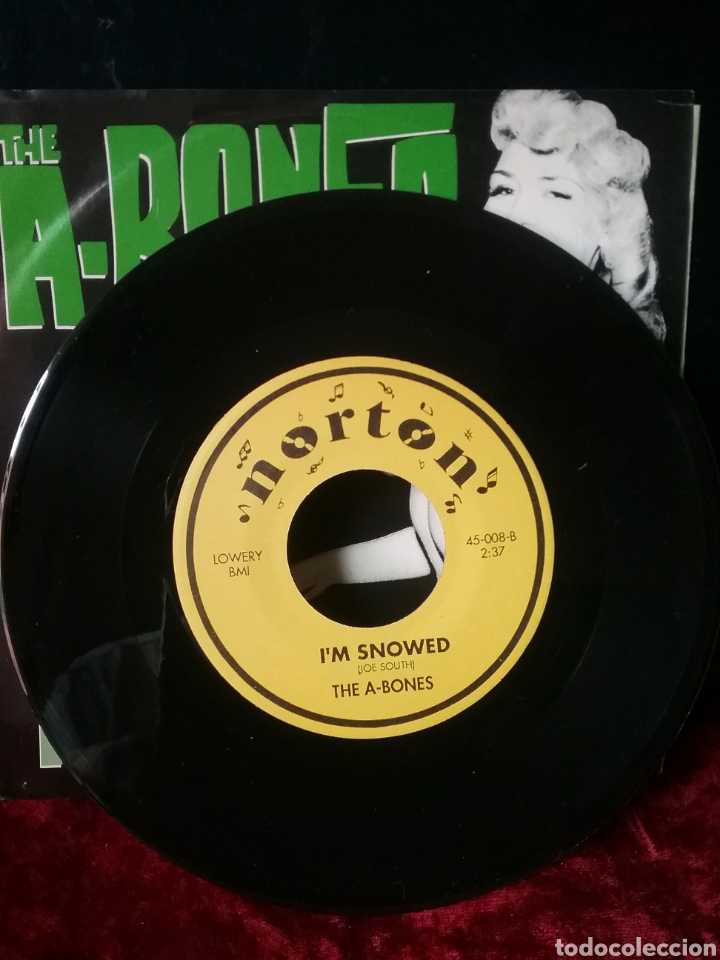 Discos de vinilo: The A- BONES 1991 7&rdquo; NORTON Records - Foto 4