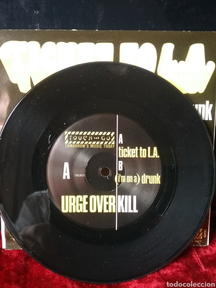 Discos de vinilo: URGE OVERKILL 1990 TOUCH & GO Records - Foto 3