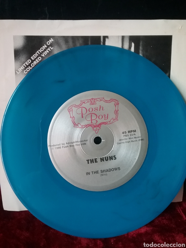 Discos de vinilo: The NUNS 1990 Posh Boy Records - Foto 3