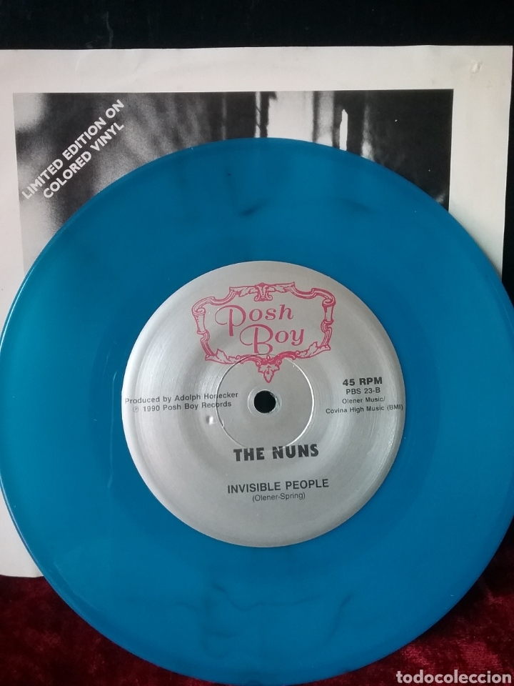 Discos de vinilo: The NUNS 1990 Posh Boy Records - Foto 4
