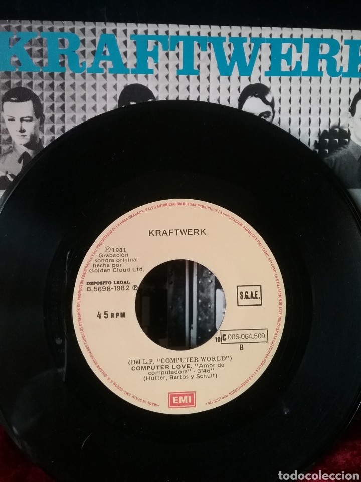 Discos de vinilo: KRAFTWERK 1982 EMI Edicion Espa&ntilde;ola - Foto 4