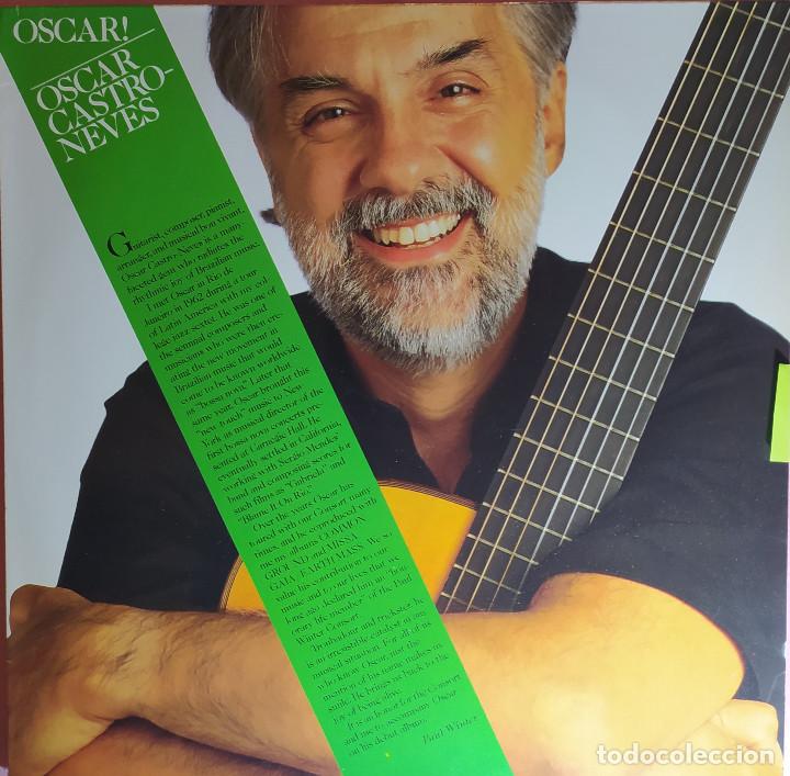 Discos de vinilo: LP OSCAR CASTRO-NEVES / PAUL WINTER - Oscar! - Living Music LM 0010 GERMANY press (EX+/EX++)