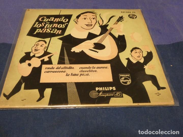 Discos de vinilo: DISCO 7 PULGADAS EP ESPA&Ntilde;OL CUANDO LOS TUNOS PASAN - Foto 1